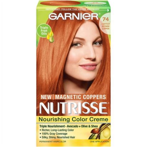 copper hair dye garnier